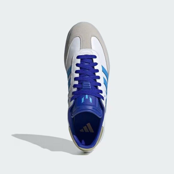 [NEW] Men's adidas Messi Samba Shoes White ID3550 - Picture 2 of 8